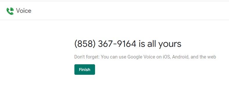 Google Voice过期找回